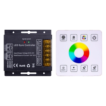 led dimming controller 86 panel network cable fully synchronized full color RGBWC two-color lamp with light bar remote control artifact