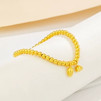 [Расцвета] два поколения из золотого браслета Huanlian Pongpu Beads 999 Foot Gold Golden Pearl