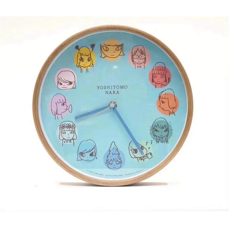 Yoshitomo Nara Nara Yoshitomo's New Limited Edition Wall Clock, Clock, Alarm Clock, Art Peripherals