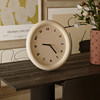 Cream Style Clock Wall Clock Living Room 2023 New Popular Creative Clock Simple Modern Elegant Silent Decorative Clock