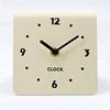 Cream Desktop Living Room Home Clock Modern Creative Table Clock Silent Student Bedside Tabletop Clock Ornament