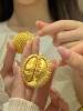 Gold-Colored Durian Ornament 2024 New Popular Niche Design Decoration Gift for Wife or Girlfriend