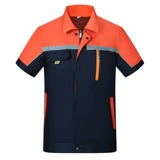 Управление лифта рабочая одежда Индивидуальная летние дышащие короткие рукава