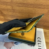 Маленький бумажник, чехол для водительских прав, картхолдер, новая коллекция, из натуральной кожи