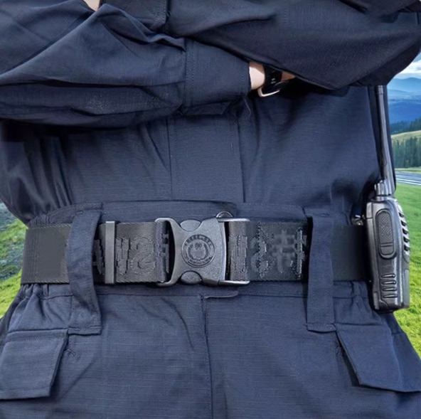 Special Service Outdoor Training S Belt for Men and Women, Black Tactical Armed Belt, Security Training Belt 511 Extended Lock Canvas Free Shipping