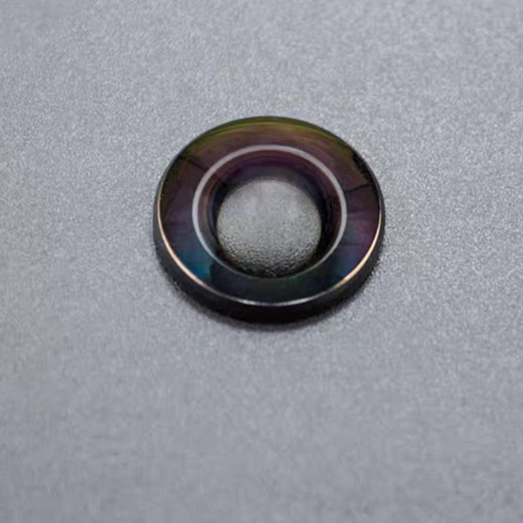 ZF52凹凸镜头透镜直径18.4mm，焦距-12mm，黑色涂层镀增透+防水膜