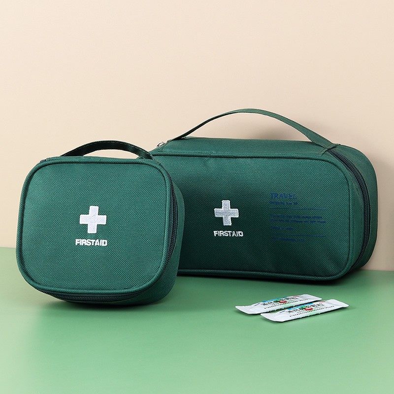 Portable Medicine Bag First Aid Kit Medicine Bag Cashier Bag Primary School Student Medicine Bag Rescue Bag Home With Small Medicine Box Anti-Epidemic Bag-Taobao