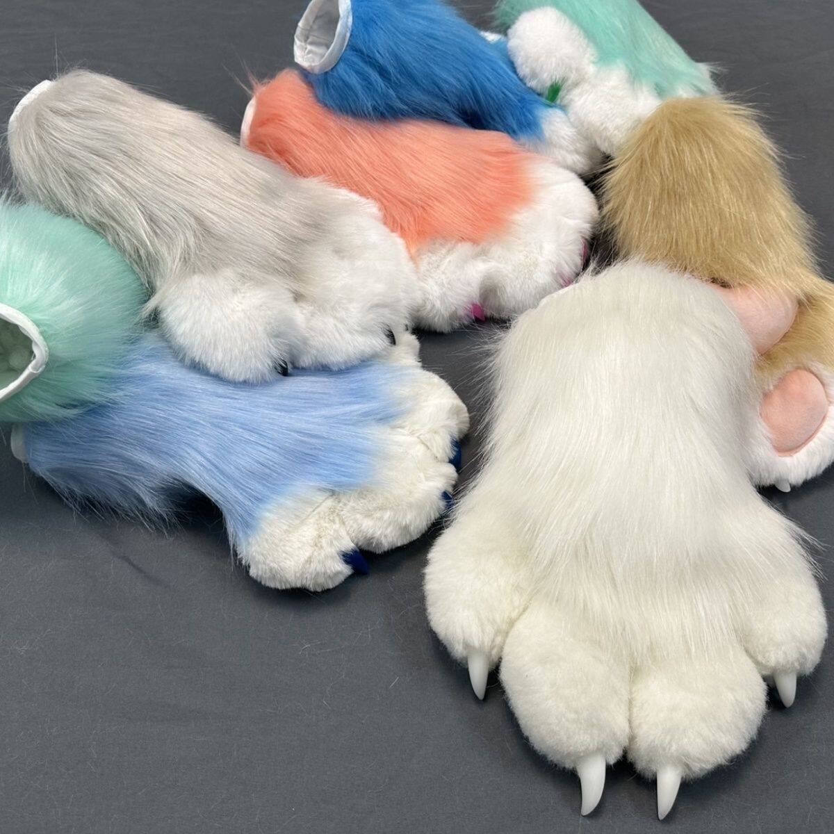 Fursuit兽爪成品现货有哪些特点?适合哪些场合佩戴?-furry福瑞兽装-淘宝好物网