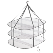 Camellia drying net clothes drying net clothes drying basket silk tile special clothes drying net bag drying socks foldable