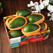 Avocado imported from Peru is a seasonal fresh fruit Big Mac avocado infant food supplement