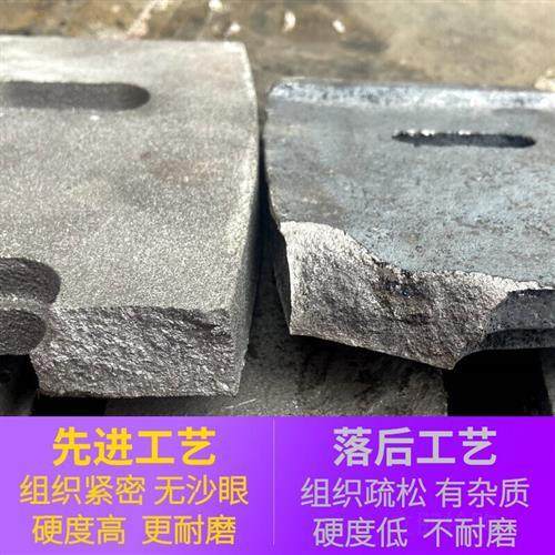 Js500/750 mixer accessories lining scraper mixing blade flat mouth concrete mixer accessories