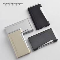Porsche lighter ultra-thin windproof cigar inflatable high-end birthday gift with custom engraving for boyfriend