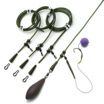 Carp Fishing Equipment Hair Rig Quick Change Swivels For Fis