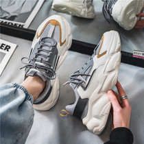 Li Ning official website mens shoes summer breathable 2024 new junior high school students versatile sports and leisure Hong Kong style dad trendy shoes