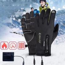 Cycling Heated Gloves Winter Hand Warmer Heating Gloves USB