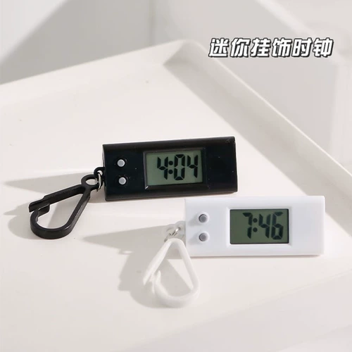 Детский портативный маленький брелок, электронная подвеска, цифровые часы