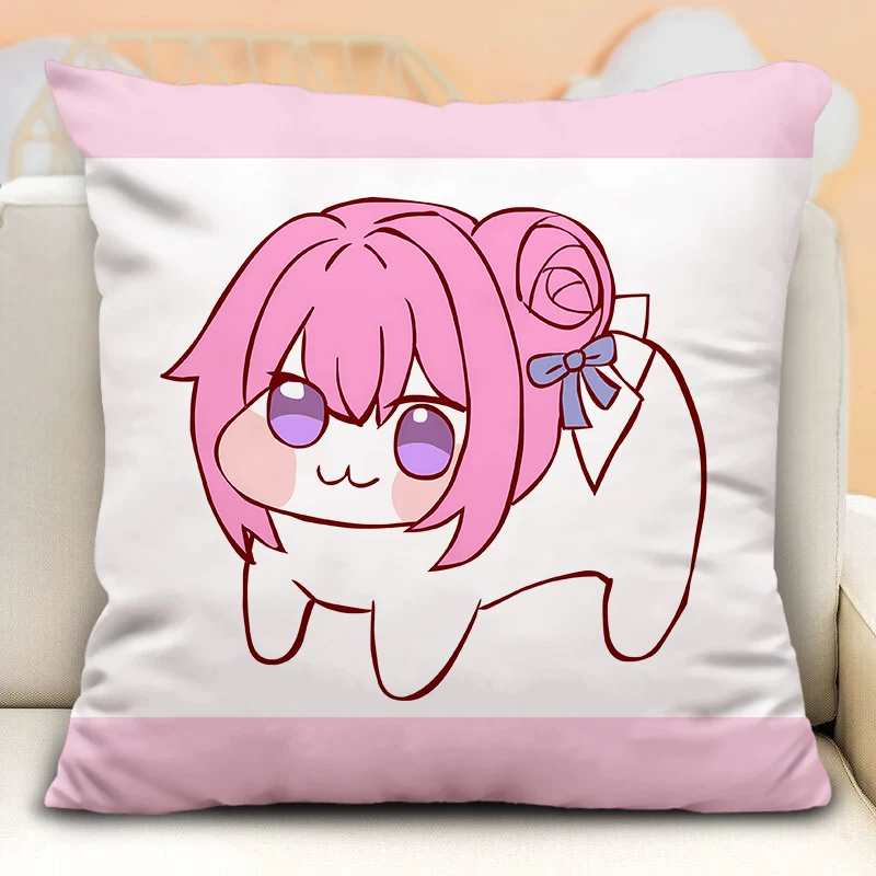 Доро подушка-эмодзи сумка DIY на заказ с изображениями никке победа богиня дороти розовая собака и другие длины наволочки