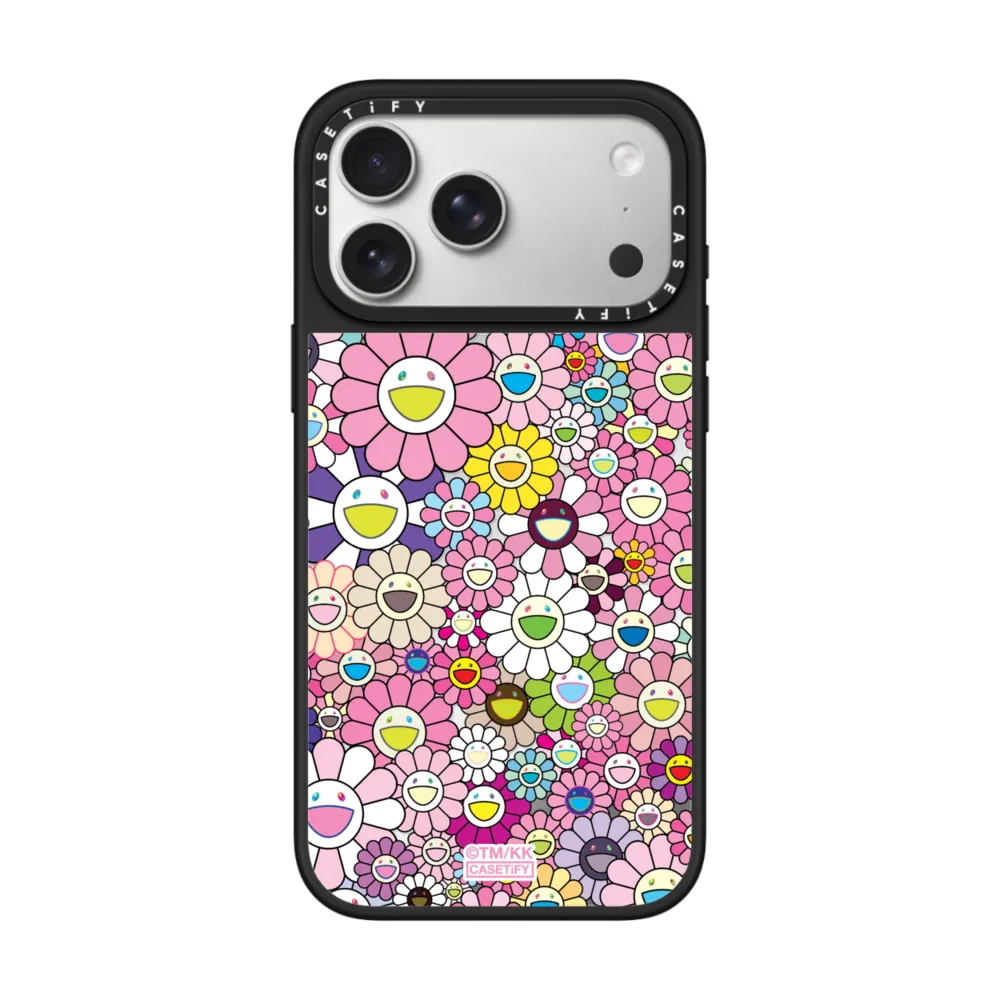 現貨CASETiFY聯名村上隆FLOWERS BLOOM系列適用蘋果iPhone17 pro max磁