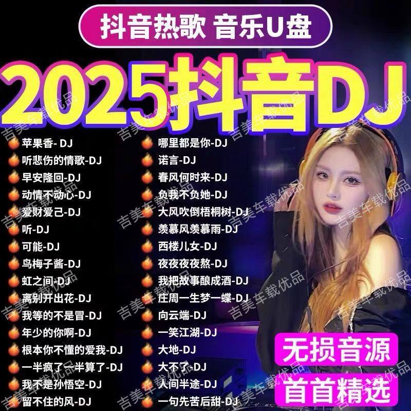 🚗🔥2025年车载U盘：新歌DJ神曲畅享不停🎵🎶-车载音乐U盘-淘宝好物网