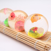 Pet dog LIGHT UP TOY BALL Twinkle Elastic Ball indoor outdoo