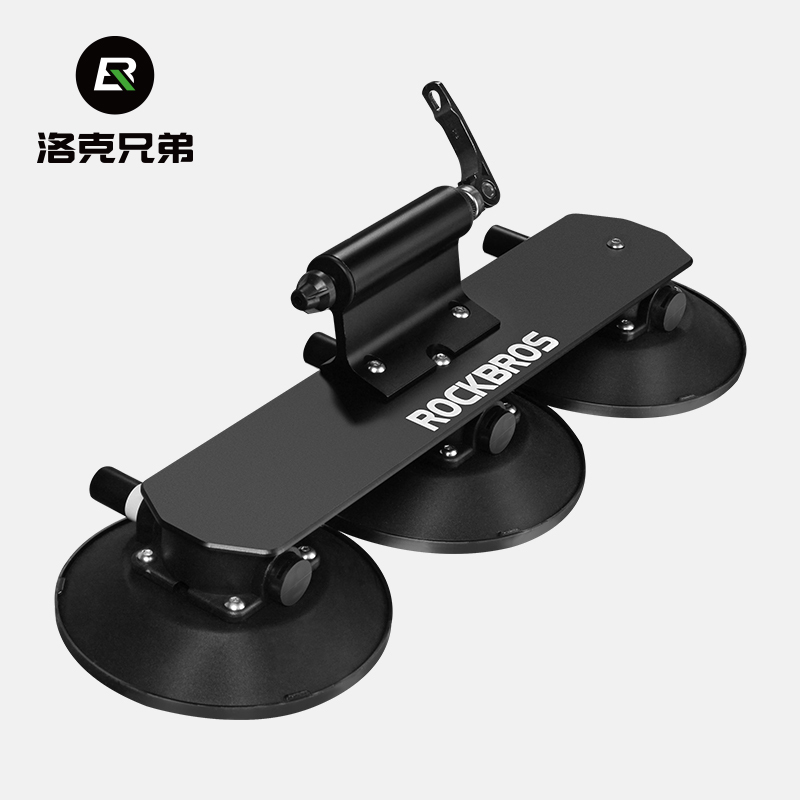 Rock Brothers Suction Cup Roof Rack Car Luggage Rack Strong Adsorption for Road and Mountain Bike Equipment