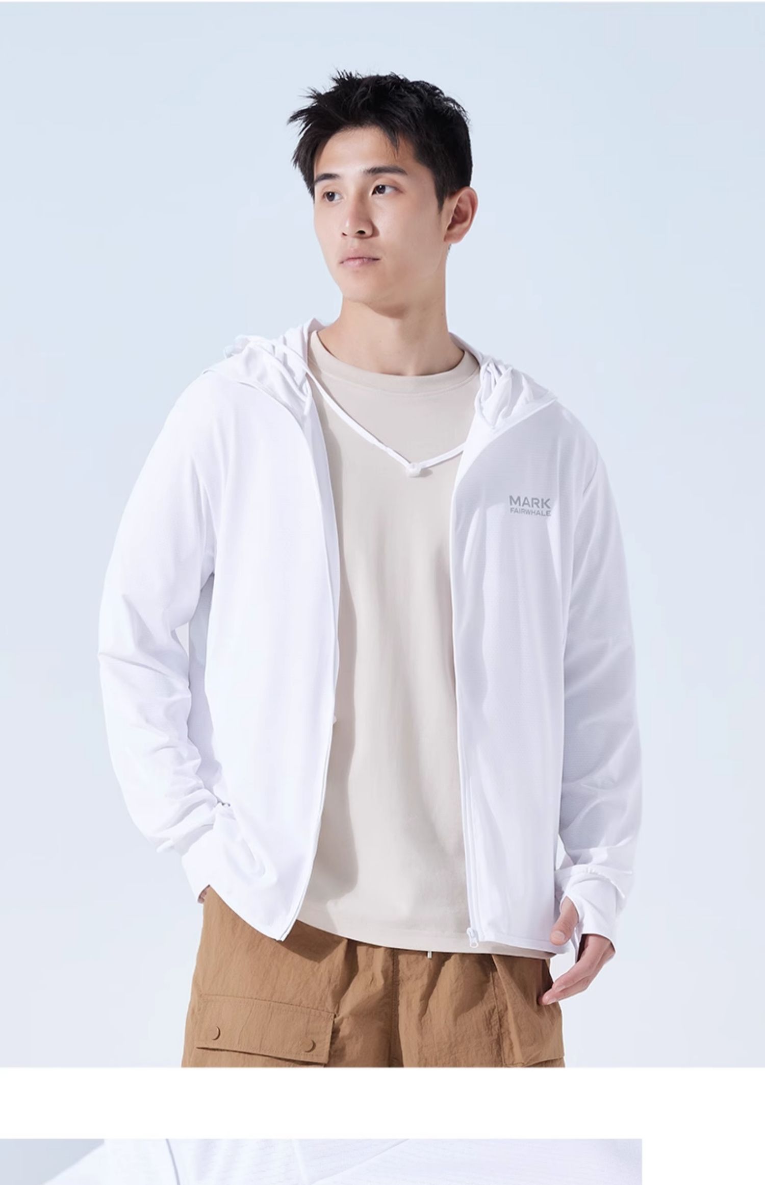 Mark Fairwhale 马克华菲 男女同款 春夏轻薄防晒衣运动皮肤衣 UPF50+ 天猫优惠券折后¥69包邮(¥159-90)多色可选