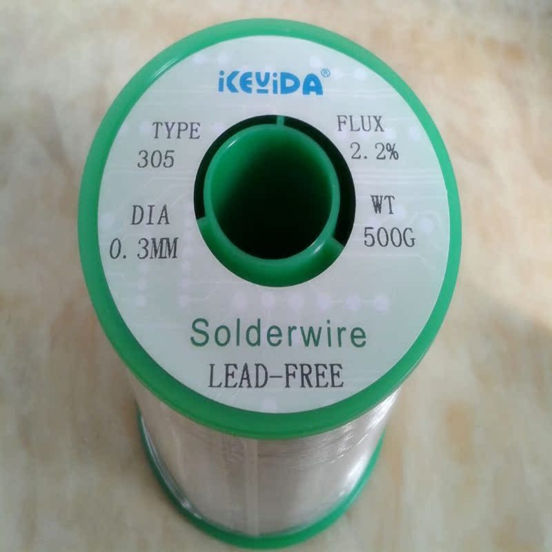KEYIDA lead-free 305 soldering tin wire environmental protection tin silver copper soldering wire 0 6 0 5MM 0 4 0 3MM