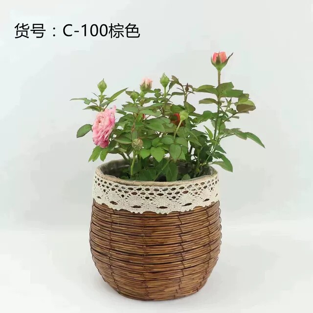 访藤工艺花篮