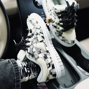 Destructive Aesthetics, New Chinese Style, Niche Loafers, Large Size Low-Top Men's Shoes, Preppy Style, Versatile Casual Sneakers for Couples