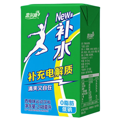 惠尔康电解质水0脂低钠16盒