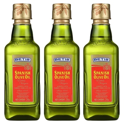 贝蒂斯特级初榨橄榄油250ml*3瓶