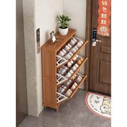 Shoe cabinet, household entrance corridor, outer door, door shoe rack, indoor and outdoor elevator entrance dust-proof storage multi-layer cabinet