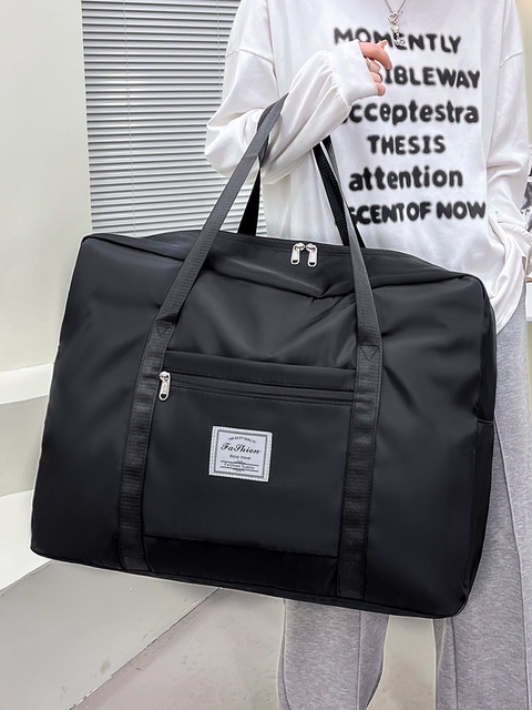 Clothing storage bag Household finishing bag Quilt quilt Clothing Large capacity Travel bag Student living-campus luggage bag
