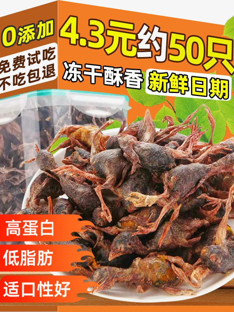 Pet Dog Snacks, Freeze-Dried, Nutritious, Teeth-Cleaning, Calcium Supplement, Puppy Training Rewards, Teeth-Cleaning Cat Snacks, Quail Meat Jerky