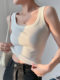 White camisole women's 2025 new summer inner wear with chest pad and outer wear beautiful back all-in-one sleeveless bottoming top