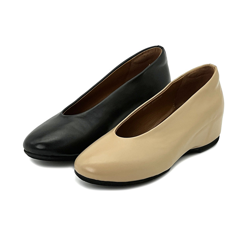 【Daiyuan & Jisha Women's Shoes】 "Upgraded Version of Suede Granny Shoes with Height Increase, Shallow Mouth, Elegant Single Shoes 63010 【Daiyuan & Jisha Women's Shoes】 "Upgraded Version of Suede Granny Shoes with Height Increase, Shallow Mouth, Elegant Single Shoes 63010
