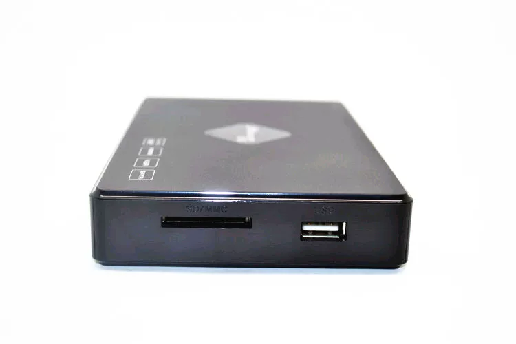 M4S HD плеер с жестким диском 1080P поддерживает встроенный 2,5-дюймовый HDD VGA монитор/проектор