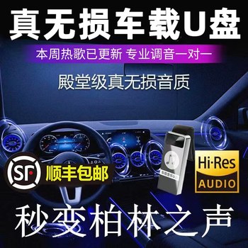 Car USB Flash Drive with Songs 2025 New Model Lossless Music High-Quality Car Internet Celebrity Dj Berlin Sound Audio USB Flash Drive