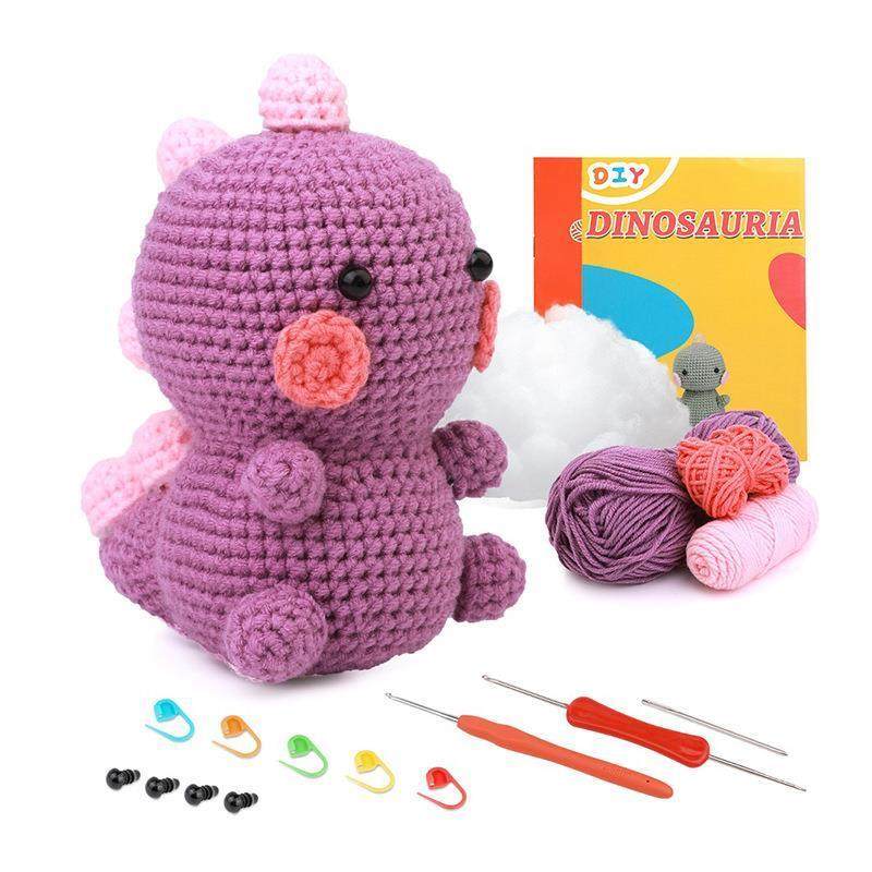 Пряжа wobbles crochet kit for beginners woobles crochet kit for b1