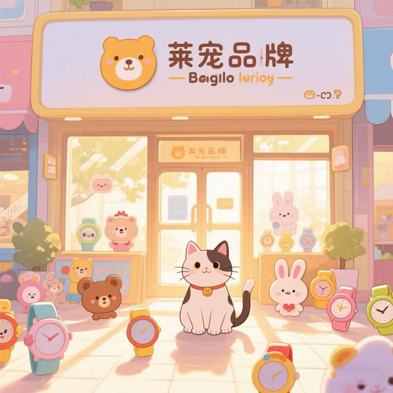 莱宠品牌店的LOGO