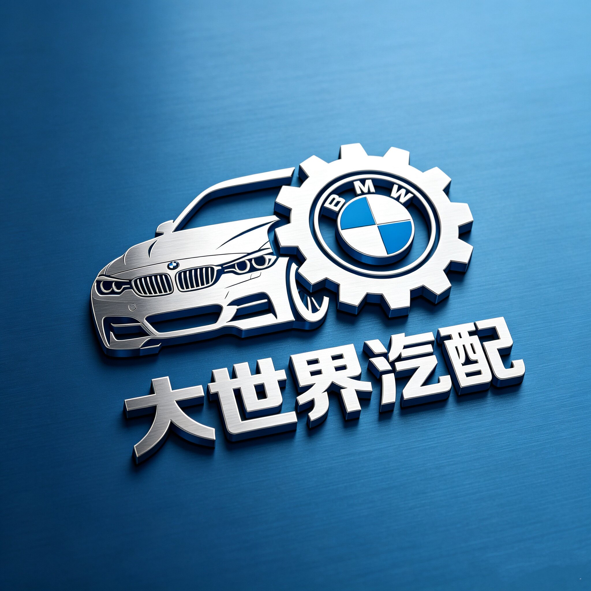 大世界汽配的LOGO