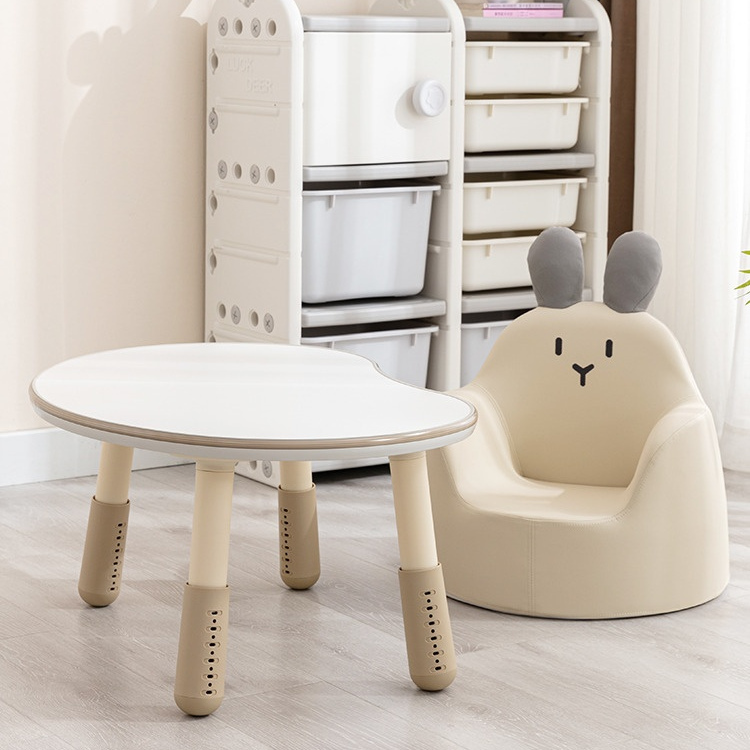 Children's Small Sofa, Cute Princess Chair for Babies, Girl's Reading Sofa, Cute Small Table, Early Education Table, Can Be Used for Doodling