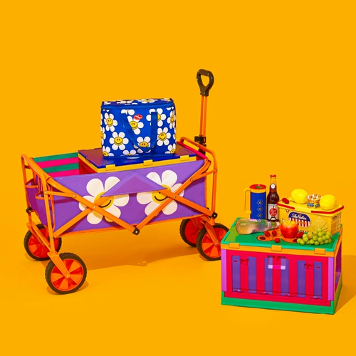 Дорожный кемпер фургон для кемпинга, вагон-ресторан, прицеп, чемодан, тележка