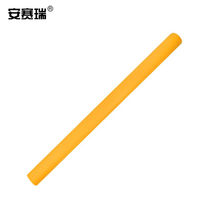 Anseigree round tubular crash-proof strip (yellow) anti-crash cushion cotton safety protective strip round baluster