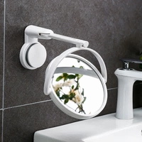 Управление стену для пасты в ванной комнате маленькое зеркало маленькое зеркало зеркало зеркало зеркало висящее зеркало Стюрное зеркало Студенное зеркало может быть сложено