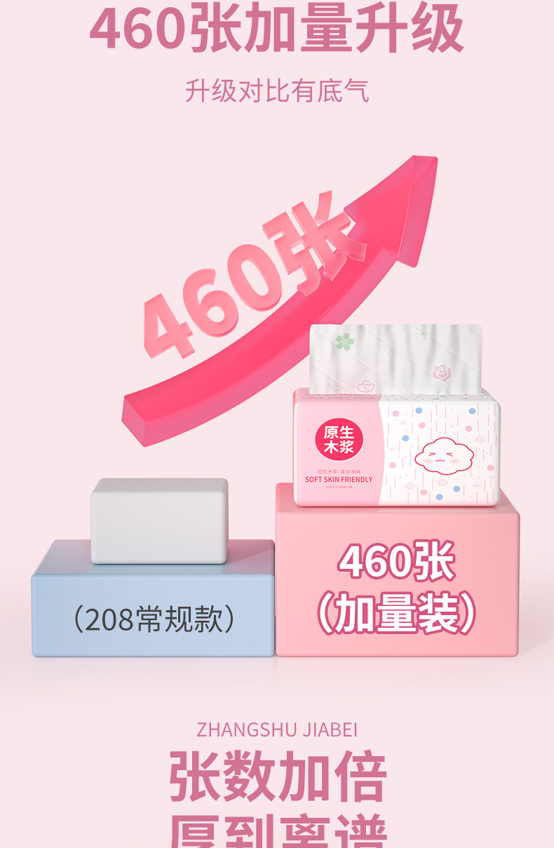 安享好物 安享C级抽纸-佰乐柔抽纸 国标