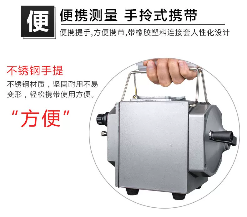 Máy đo điện trở Jinchuan 500V megger 1000V2500V máy đo điện trở zc25-3