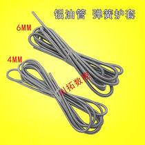 Sheath steel wire sheath oil pipe sheath nylon pipe protective sleeve 4mm 6mm lubricated nylon oil pipe sheath