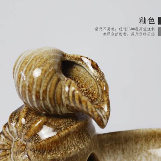 Desktop Ceramic Flowing Water Ornaments for Home Living Room to Attract Wealth, Small Fountain, Office Water Landscape, Chinese Creative Water Circulation