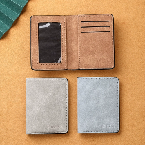 Ультратонкий картхолдер, маленький универсальный бумажник, антимагнитный чехол для водительских прав